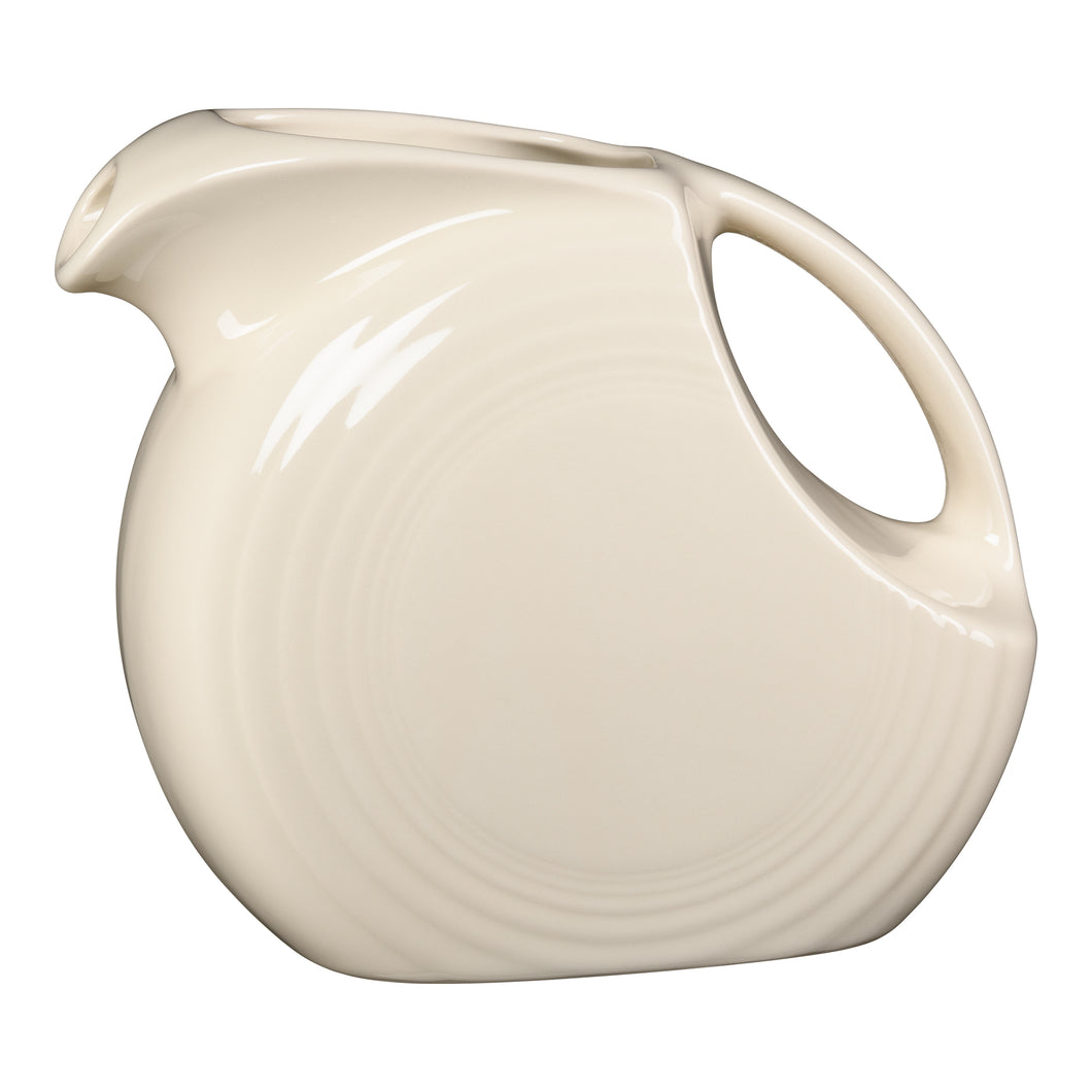 Linen Large Disk Pitcher