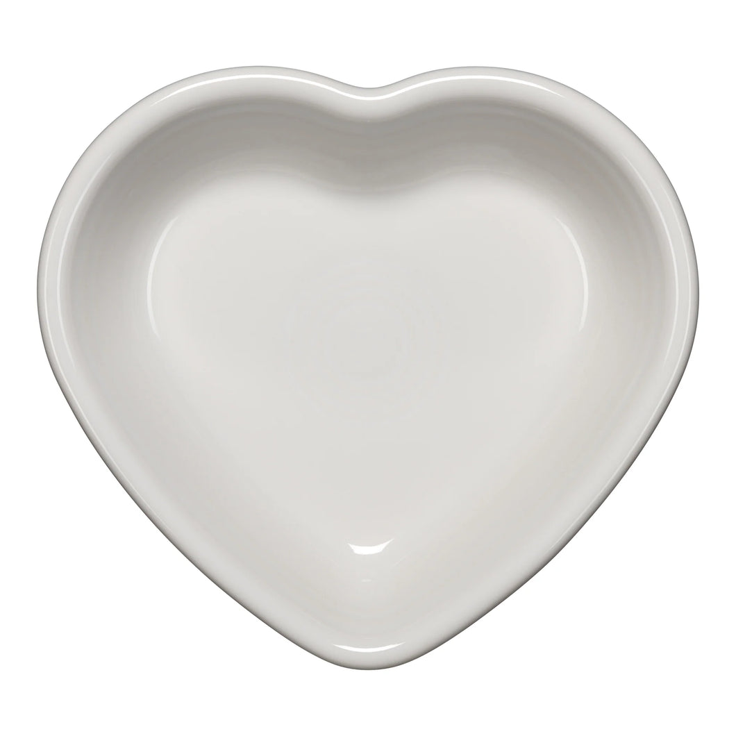 White Small Heart Bowl
