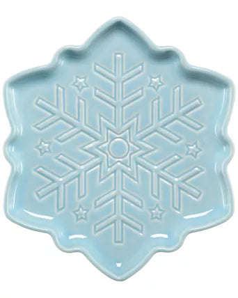 Sky Snowflake Shaped Plate