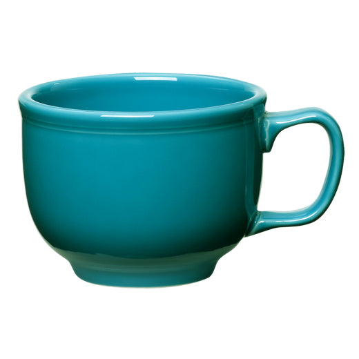 Turquoise Jumbo Cup with Handle
