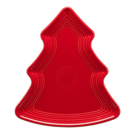 Scarlet Tree Shape Plate