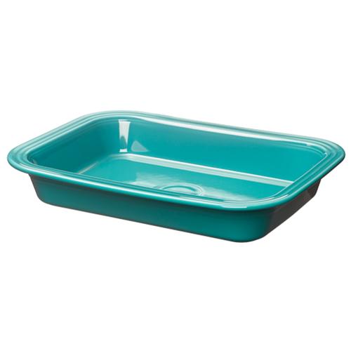 9x13 Turquoise Rectangle Baker