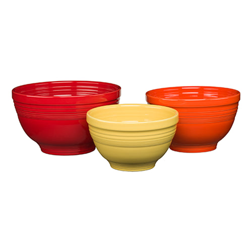 3 Pc Baking Bowl Set / Bright