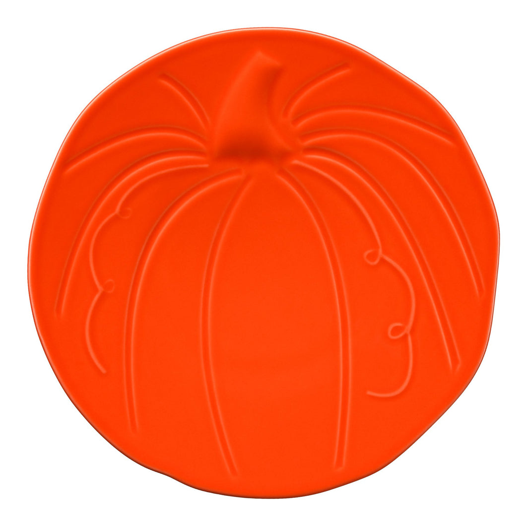 Poppy Pumpkin Plate