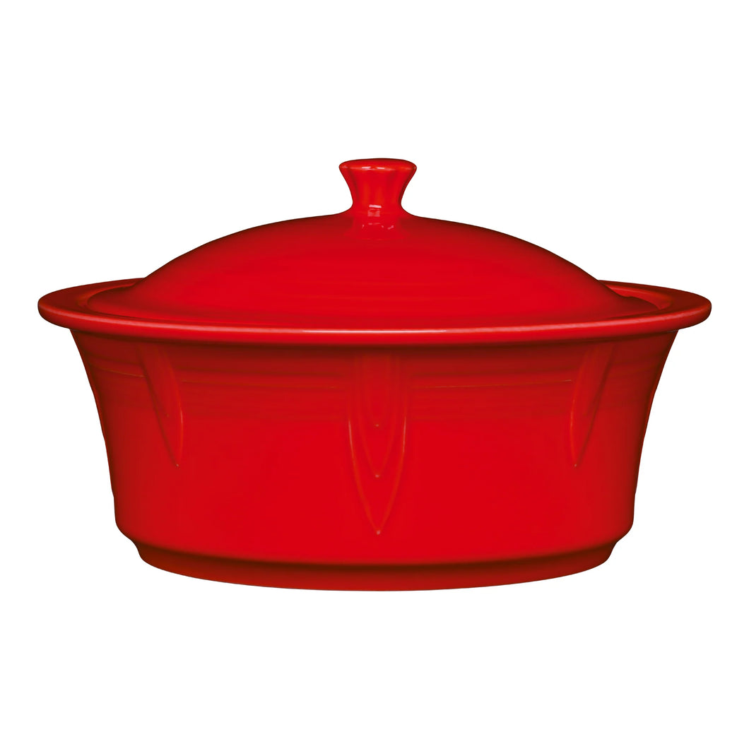 Scarlet 2 Pc Large Covered Casserole